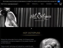 Tablet Screenshot of hotoctopuss.com